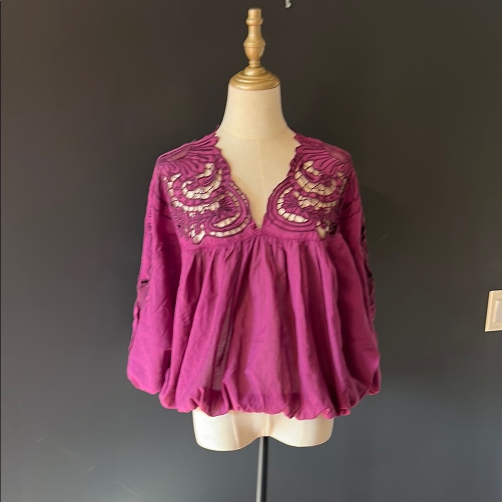 Free People Boho Blouse